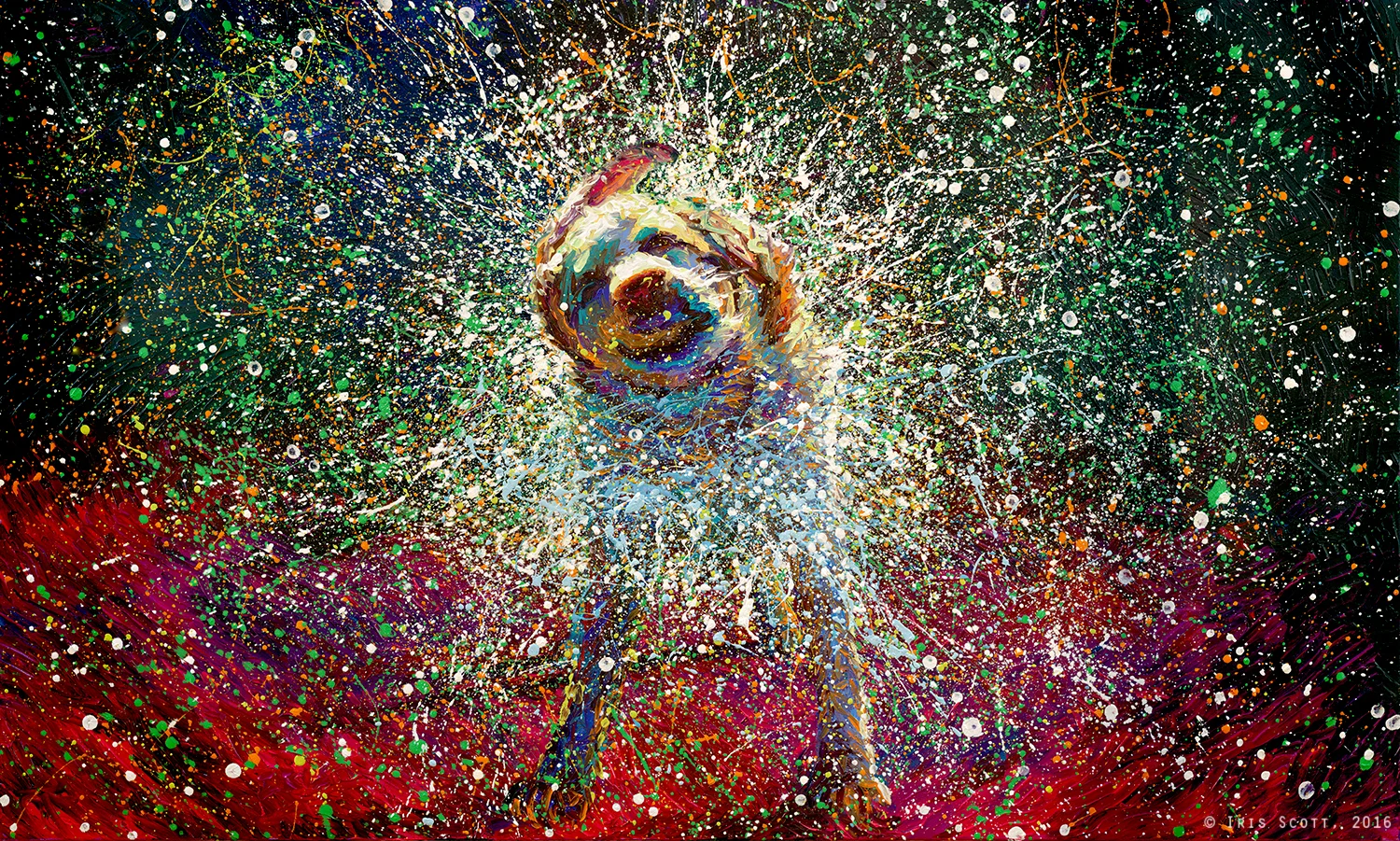 Aquarius | 36x60in Original Sold | Prints