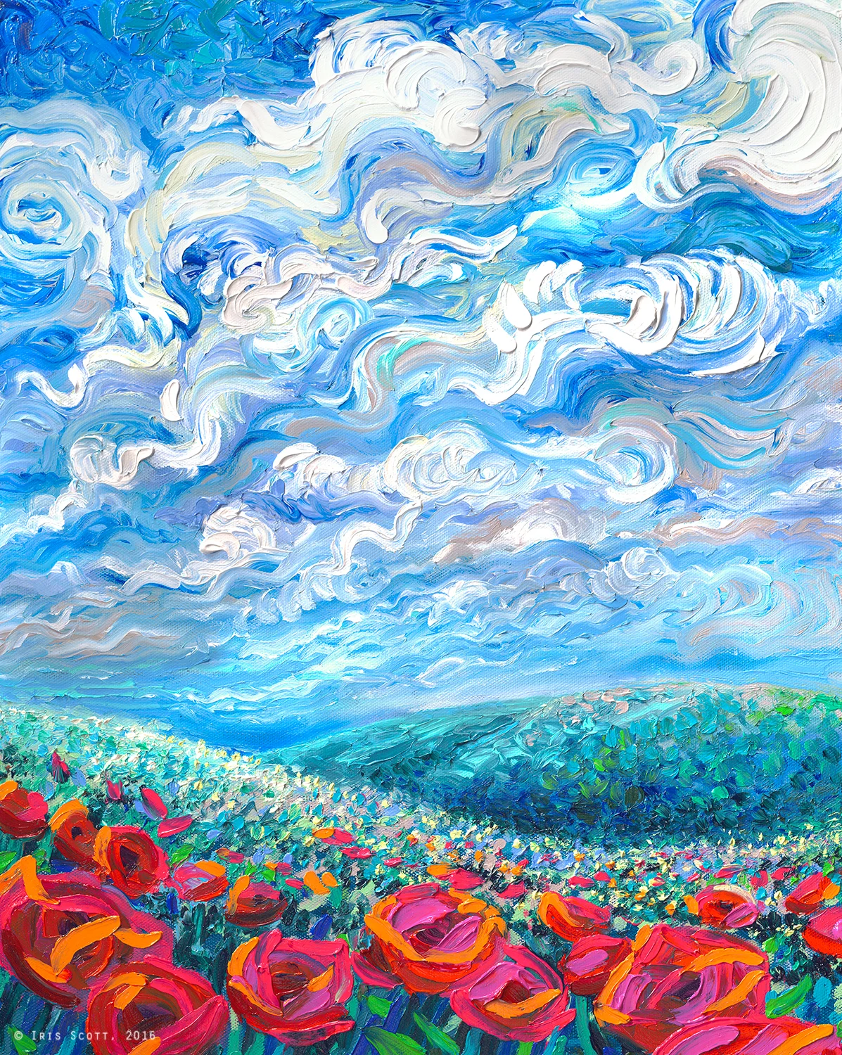 Arcadia | 16x20in Original SOLD | Buy Prints