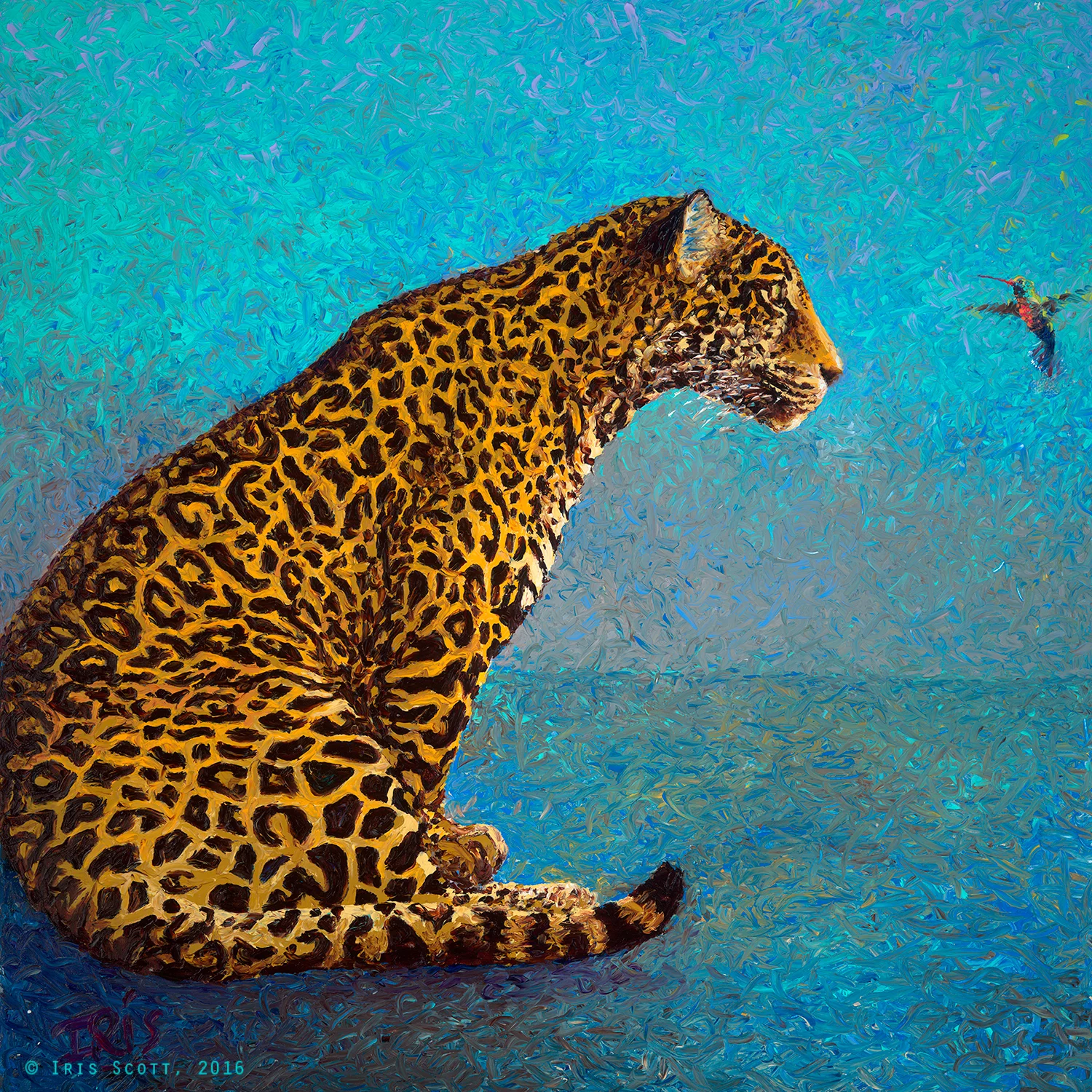 The Discussion | 36x36in Original SOLD | Buy Prints