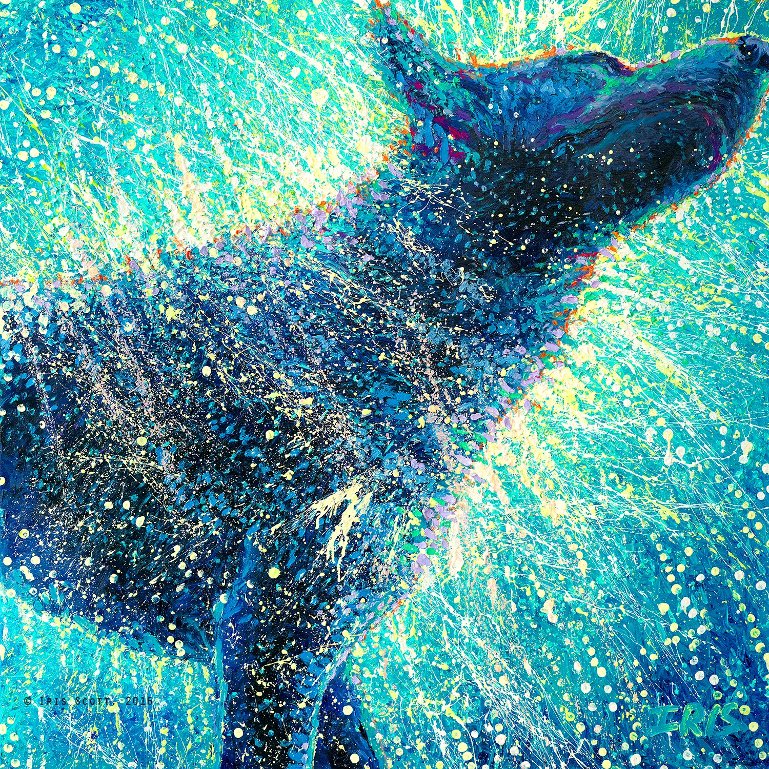 Not Only the Blues | 36x36in Original SOLD | Buy Prints