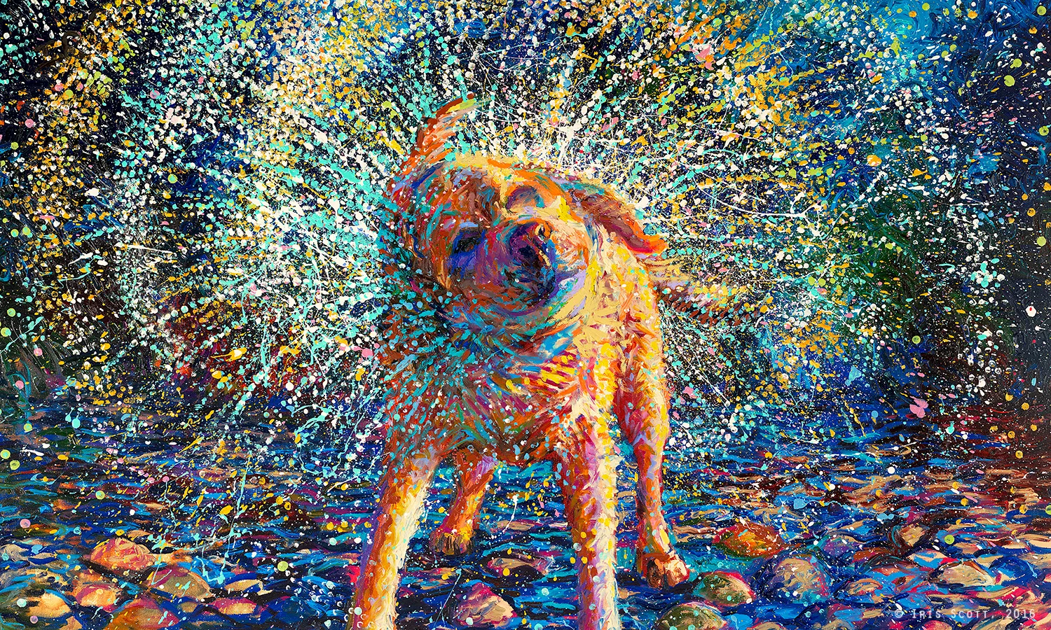 Secouer | 36x60in Original SOLD | Buy Prints