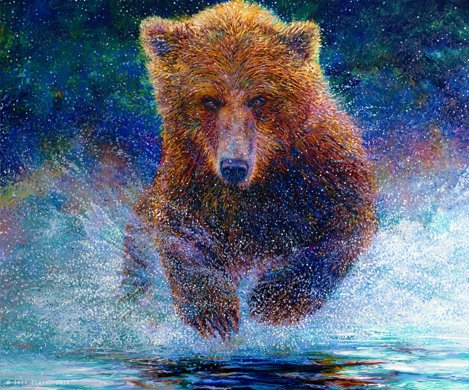 Arctos | 60x72in Original SOLD | Buy Prints