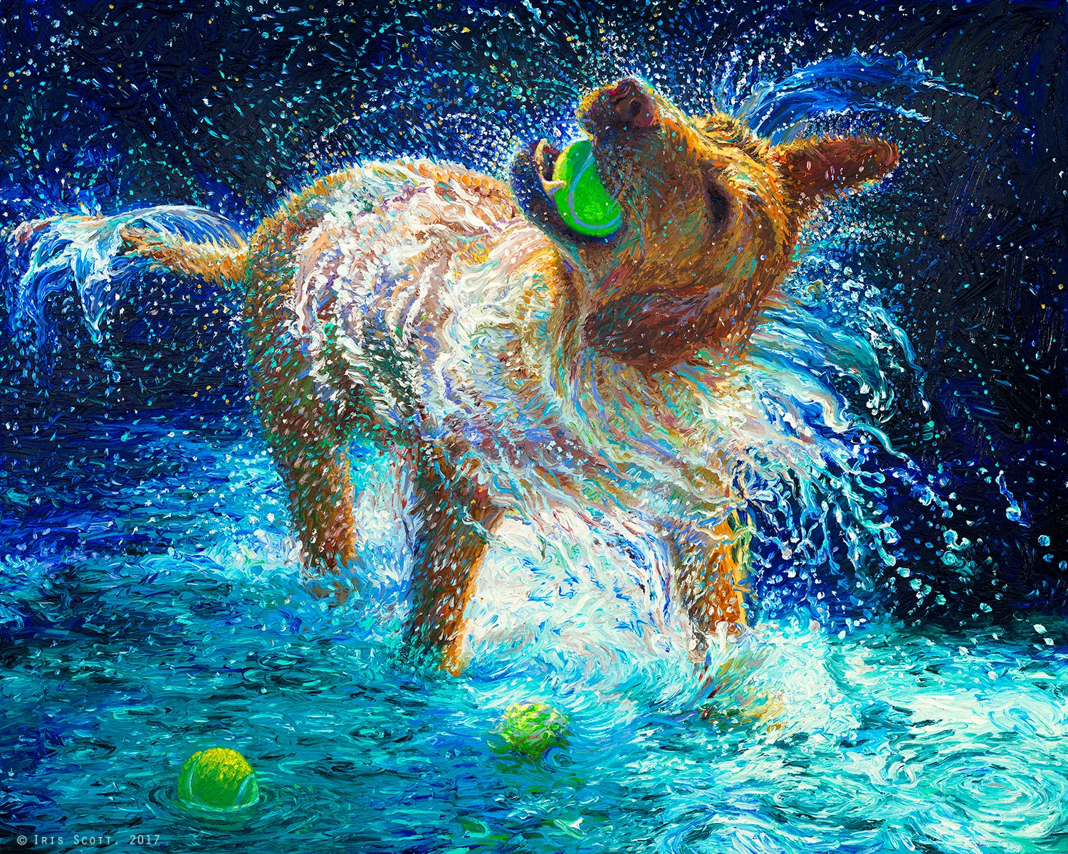 The Juggler | 60x48in Original SOLD | Buy Prints