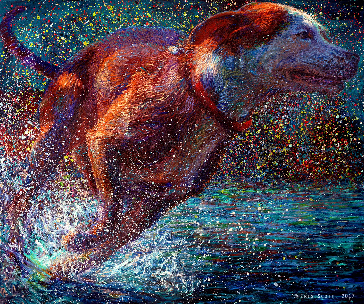 Aquavita | 72x60in Original SOLD | Buy Prints