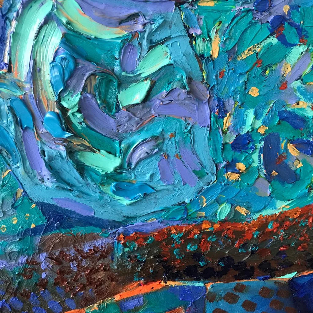 Close up on a piece of sky
