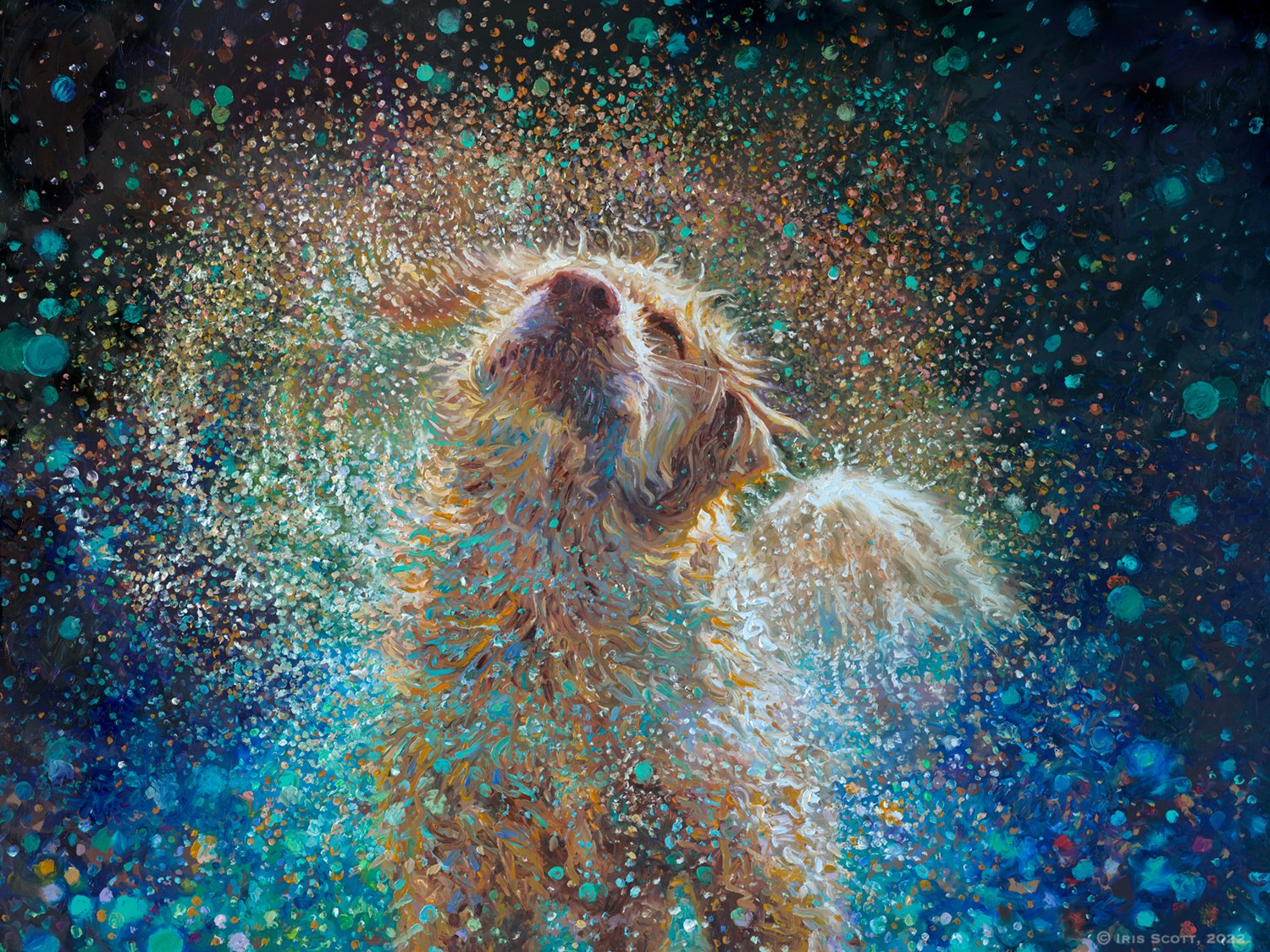 In the Flow | 36×48in Original Sold | Prints