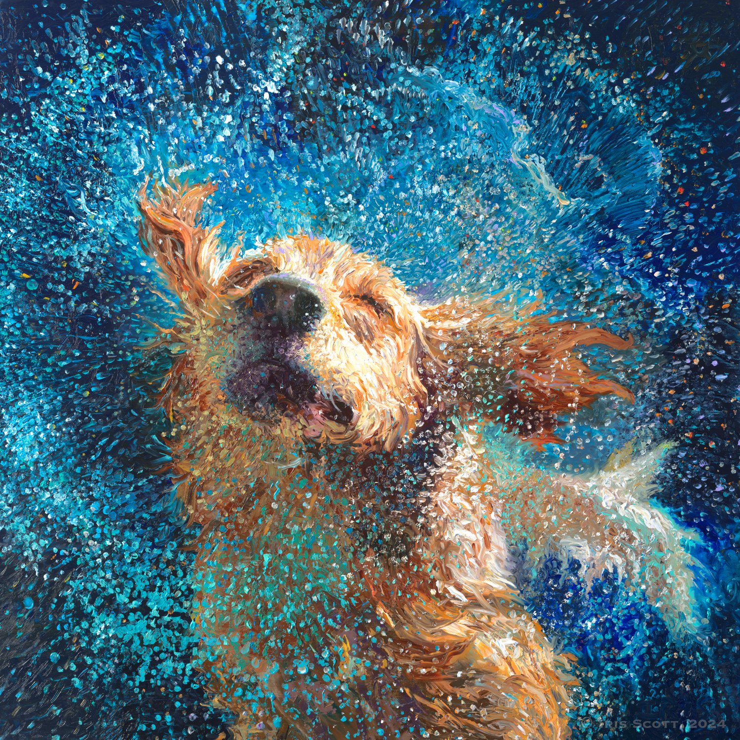 Kai | 36×36in Original Sold | Prints
