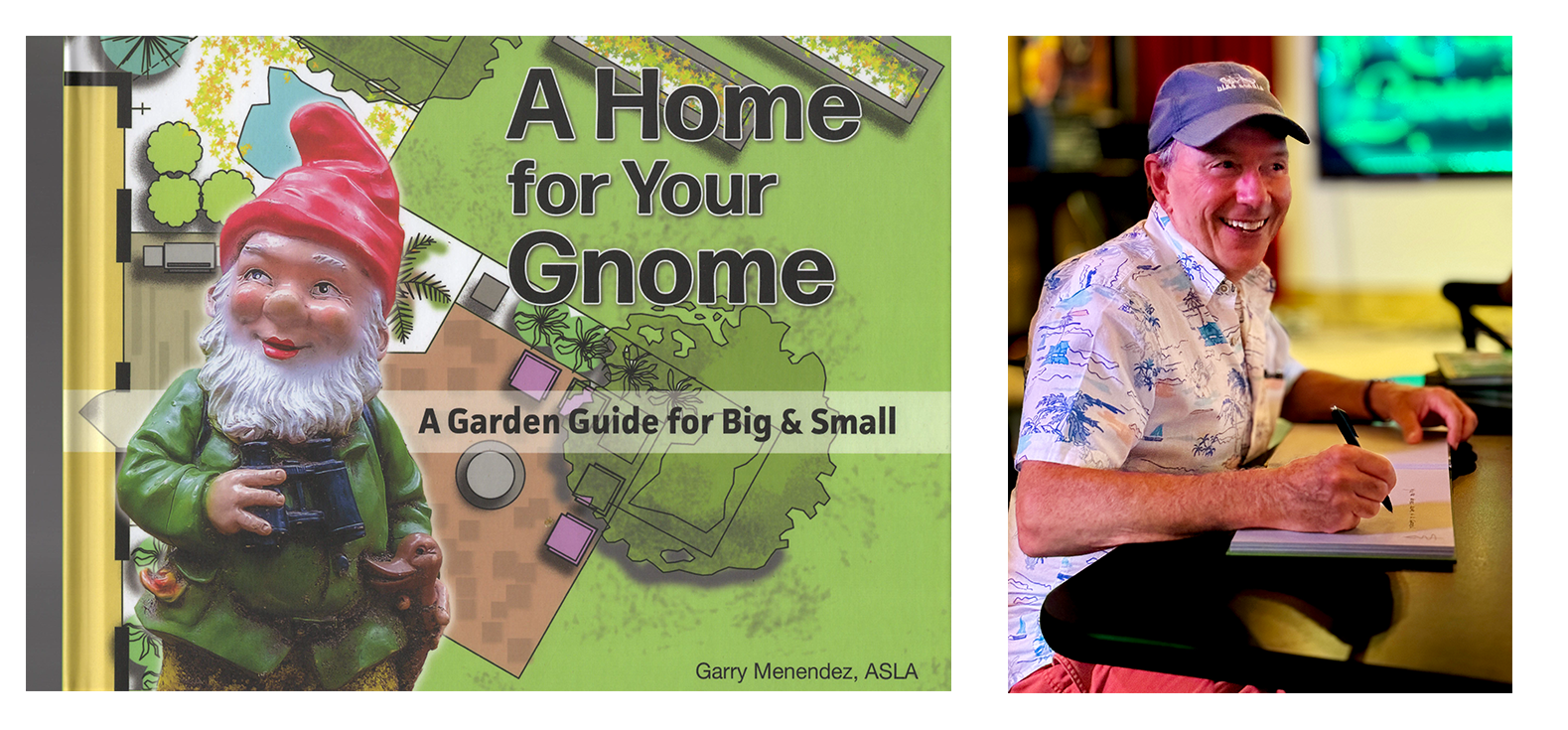 "A Home For Your Gnome" by Garry Menendez Book Signing 