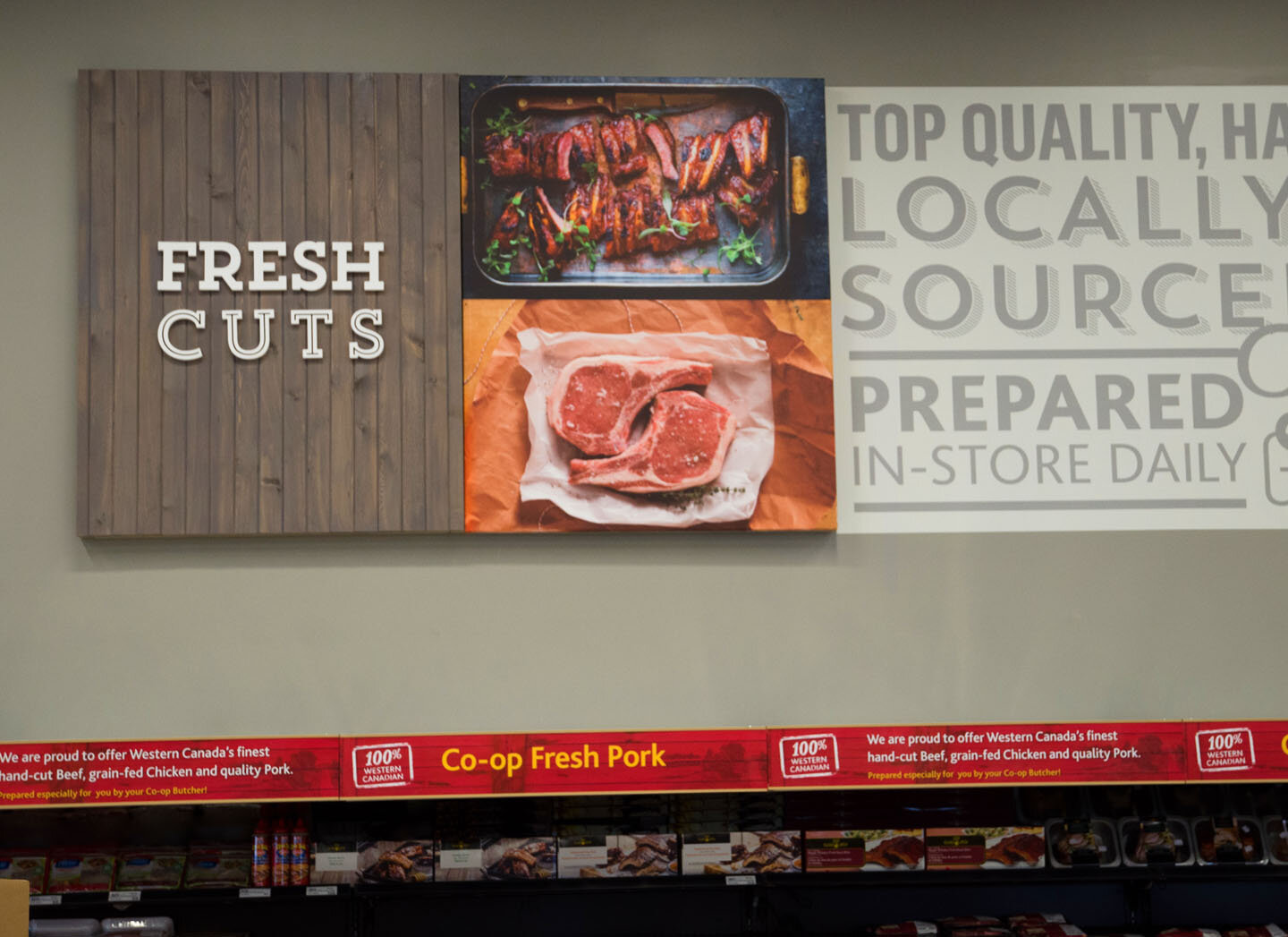 Co-op Food Store: Meat Dept.