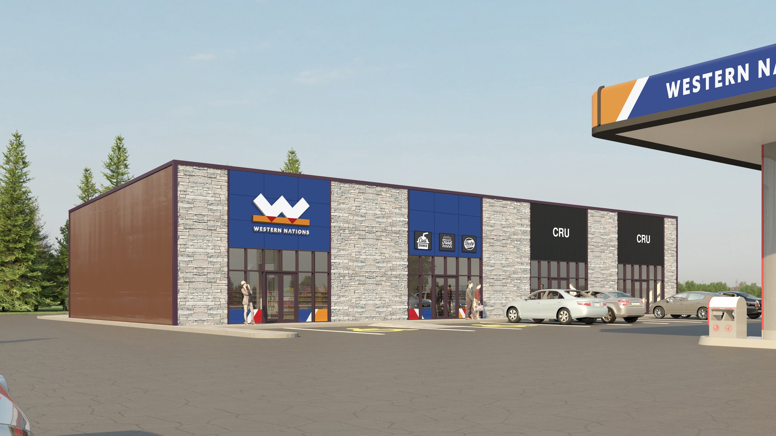 Western Nations Gas Bar // Facility Branding