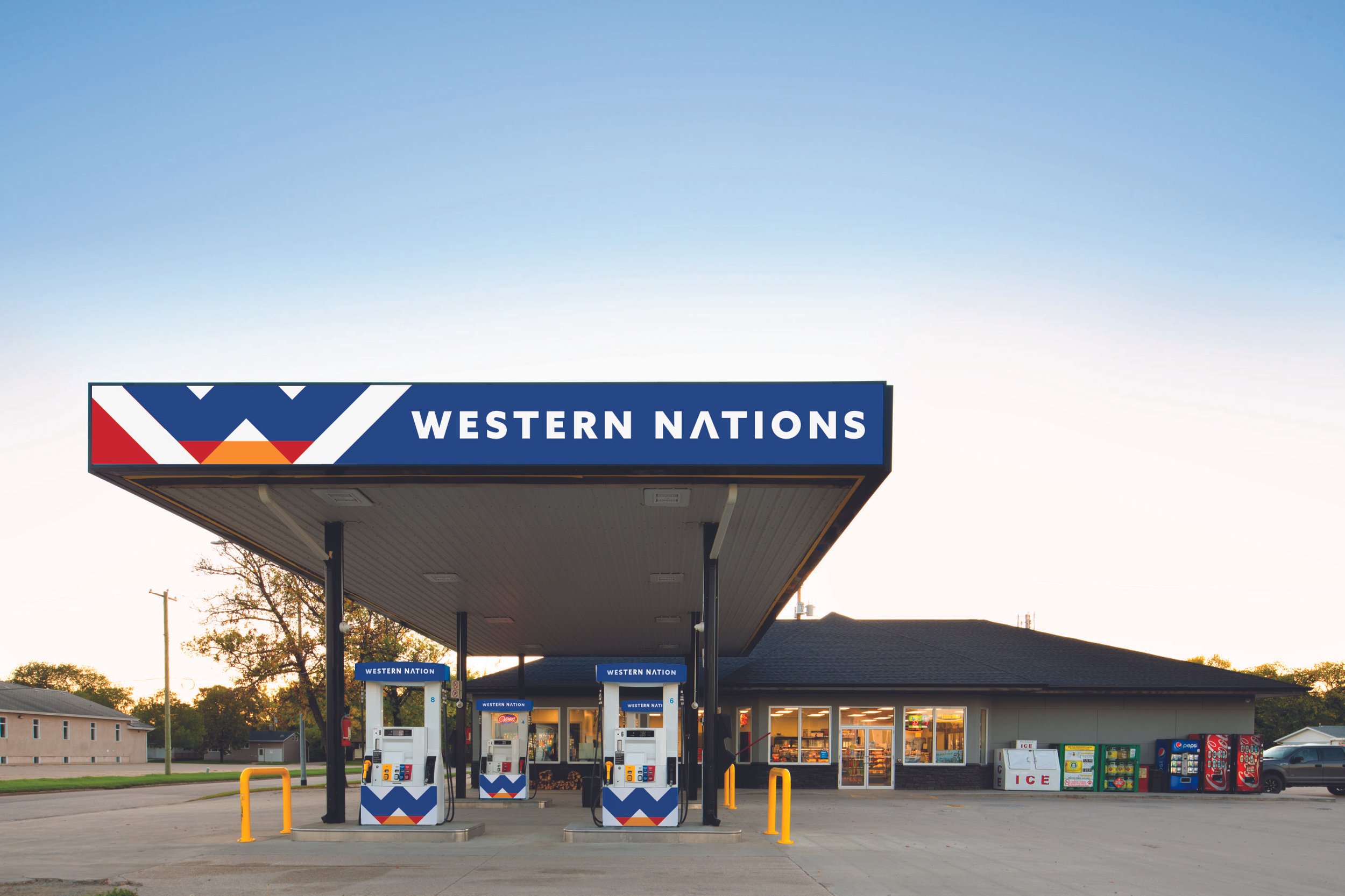 Western Nations Gas Bar // Facility Branding