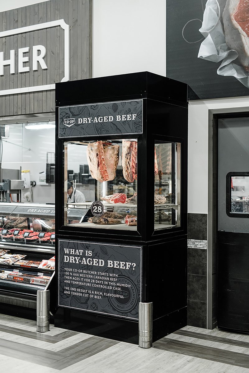 Co-op Food Store // Fish Meat Case