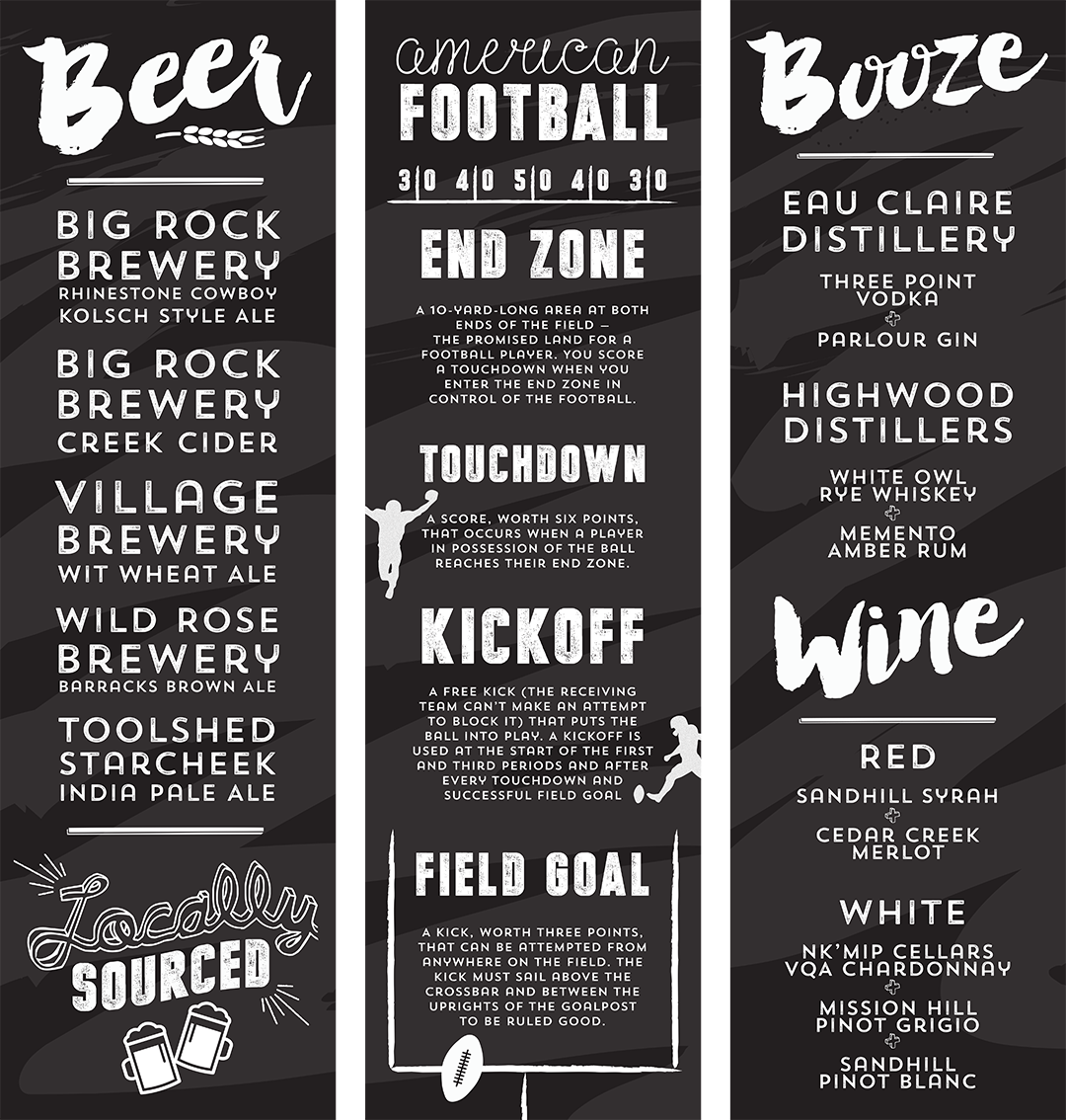 Corporate Signage Design - Beer and Booze