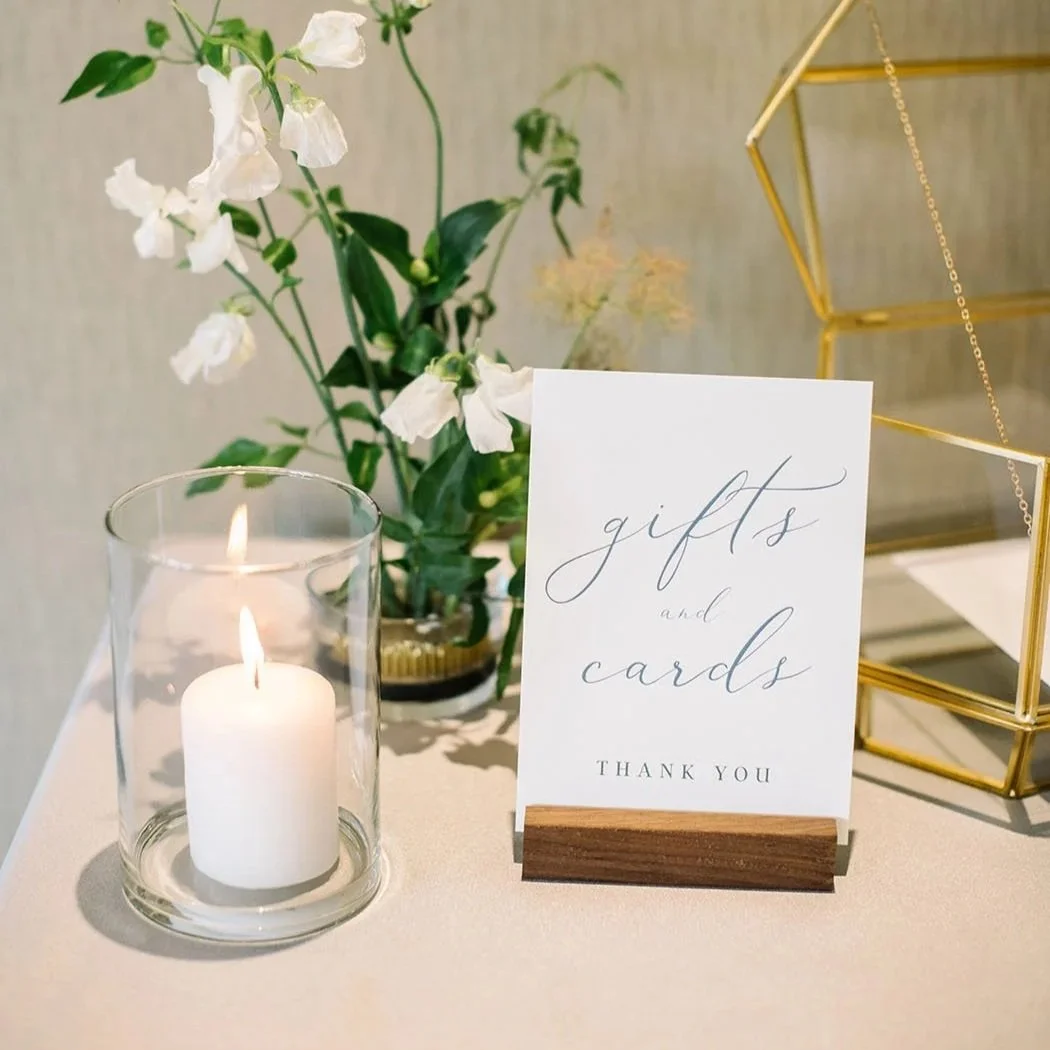Calgary Canmore Banff Wedding Day stationery signage