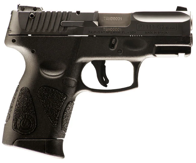 Taurus PT111 Millennium G2 Sub-Compact 9mm 12+1 Blue SA/DA Pistol 3.2" Barrel NEW $261.95