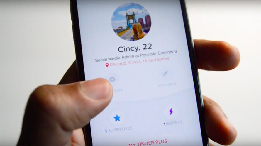 But with an app like Tinder, finding "the one" is POSSIBLE.