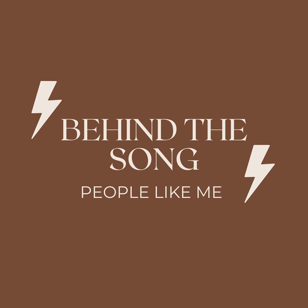 Behind The Song: People Like Me

This is a song that I was reluctant to release because I was afraid I was pulling back the curtain too much. This was written during the height of the Pandemic before there were any type of vaccines or answers to be f