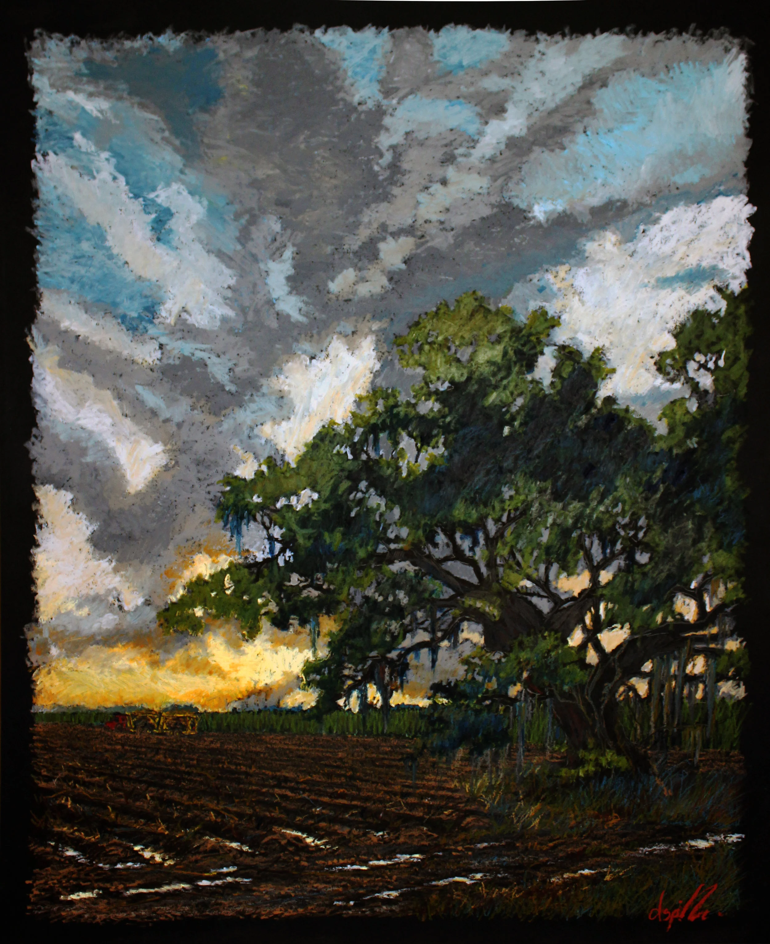 Driving to Catahoula 32 x 40 inches.jpg
