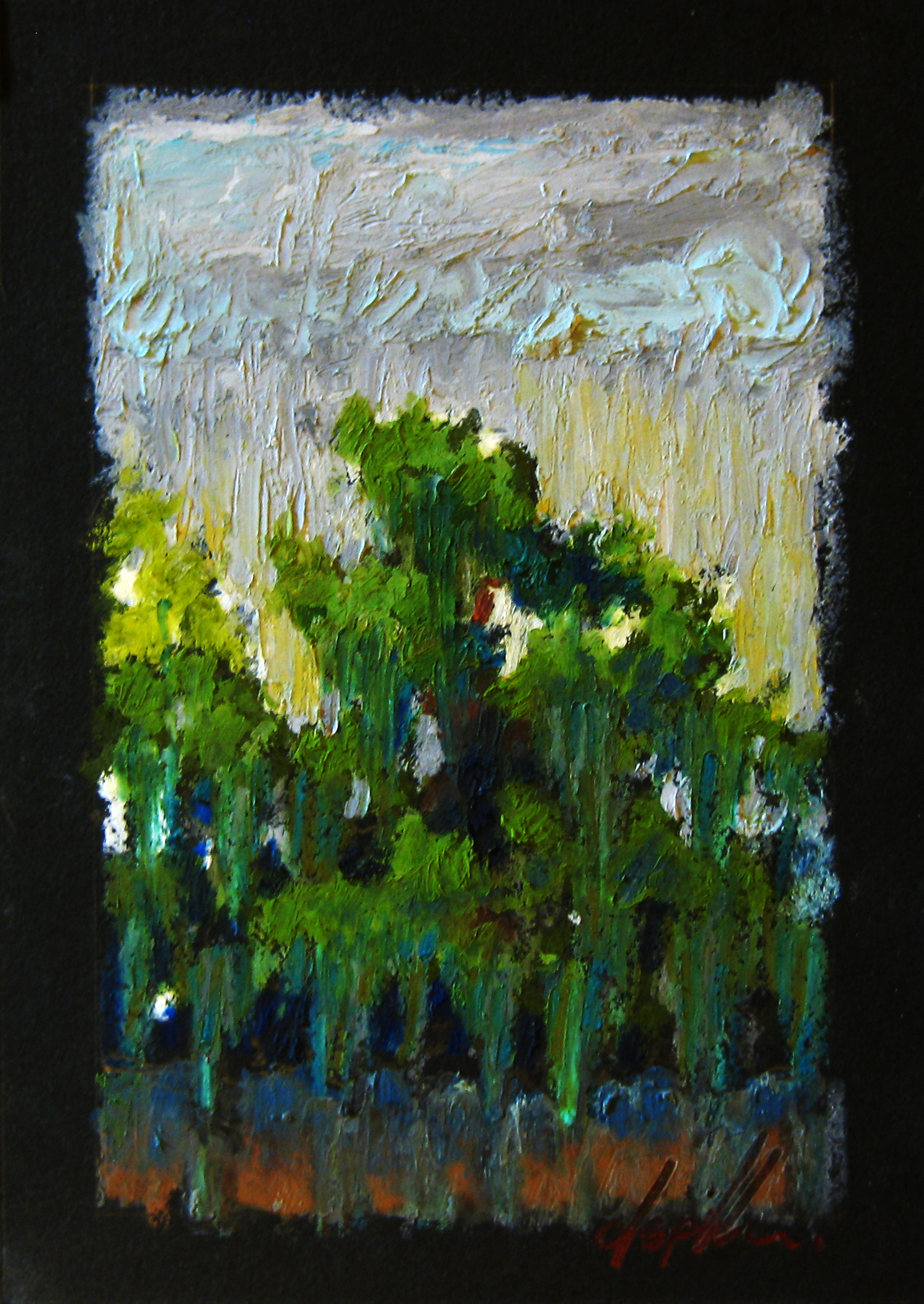 Thundershower on Bayou Teche 5 x 7 inches.jpg