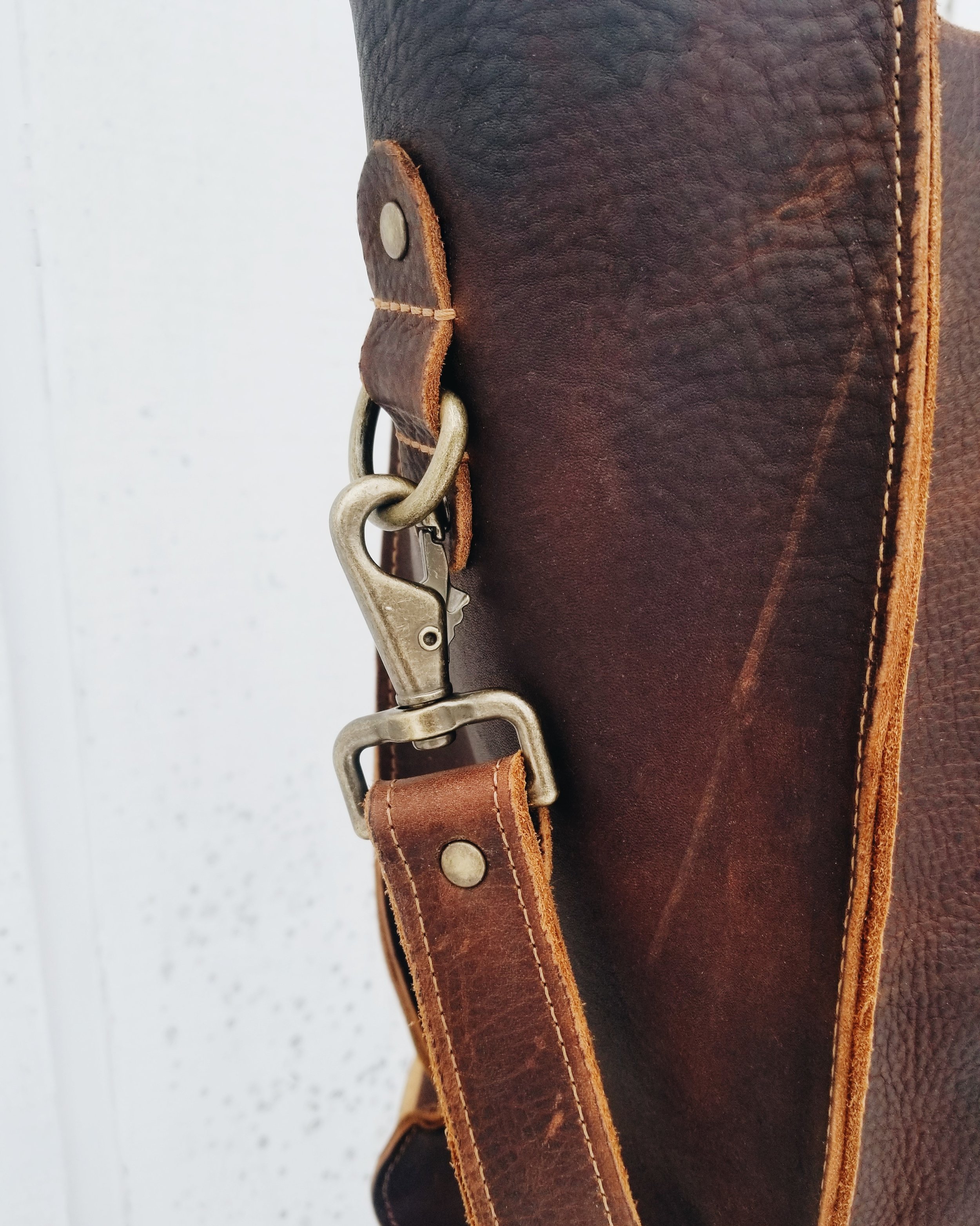 Leather Large Tote Brown A Well Worn Story Leather Large Tote Brown A Well Worn Story