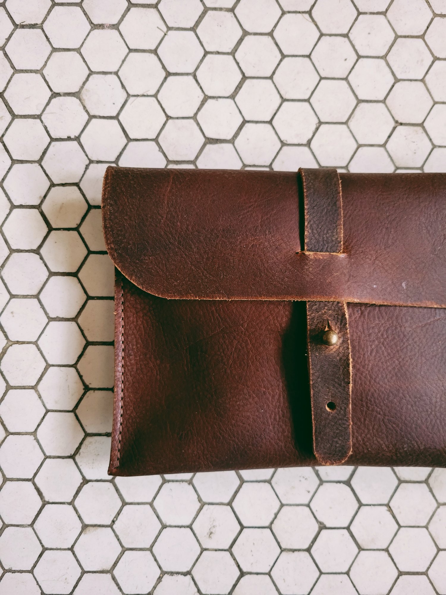 Leather | Clutch — A Well Worn Story