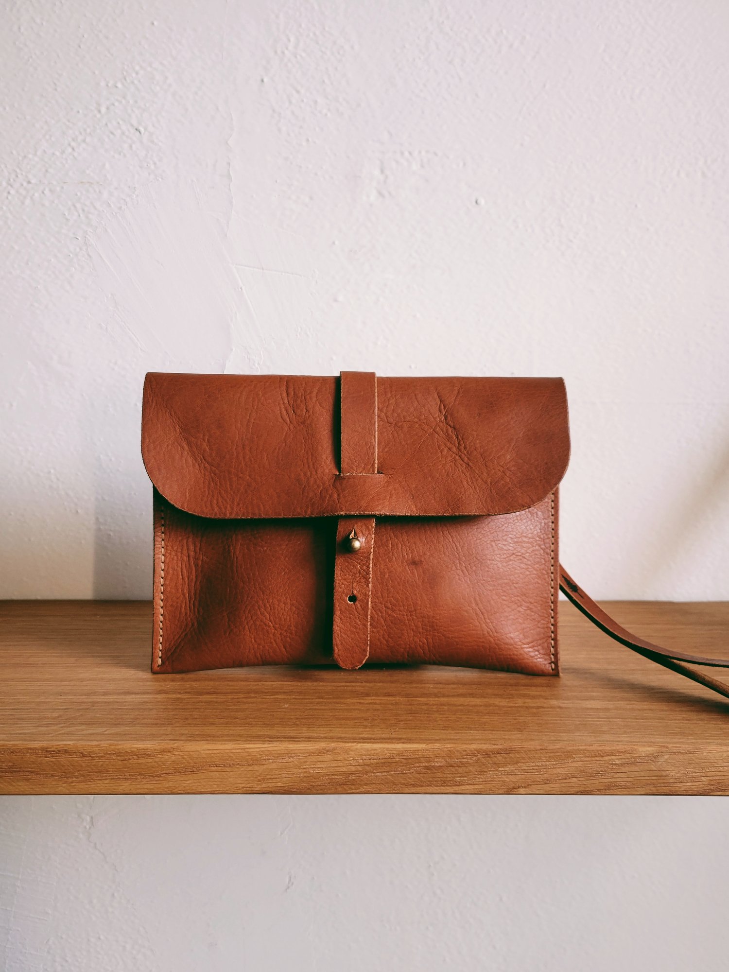 Leather | Clutch — A Well Worn Story