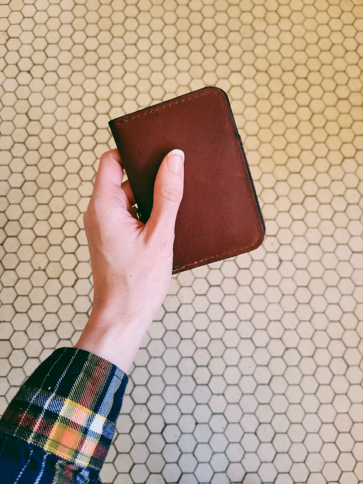 Leather  6 Pocket Wallet — A Well Worn Story