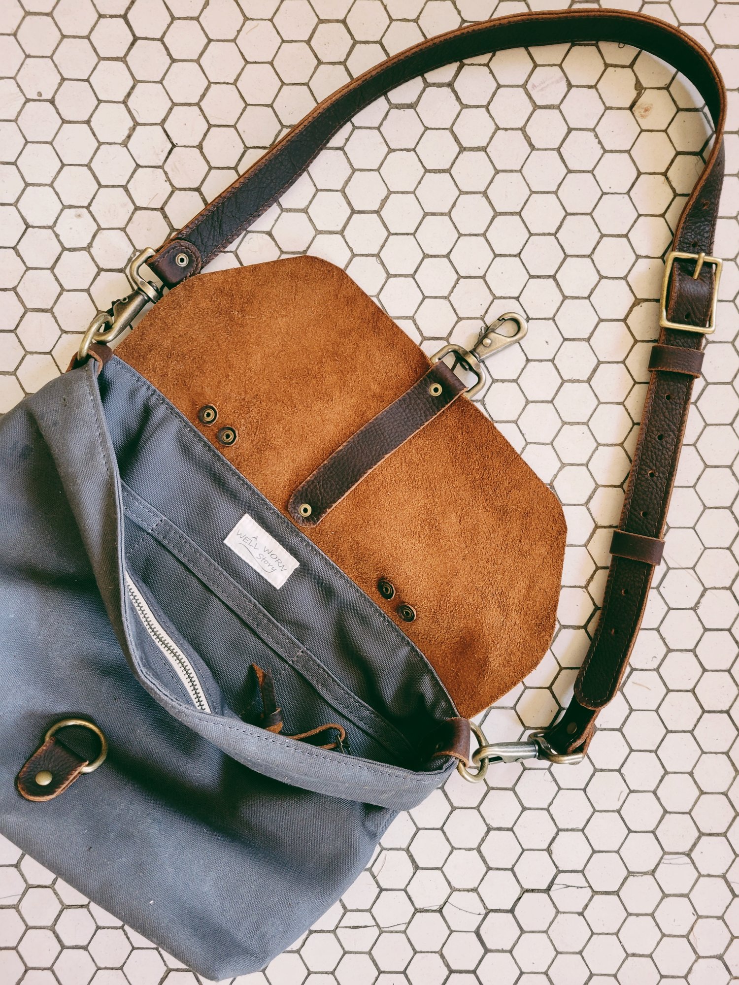 Waxed Canvas | Everyday Backpack — A Well Worn Story