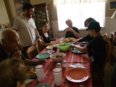 My Big Fat Cuban family around the table.