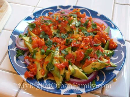 Avocado Salad (Cuban Style) Recipe
