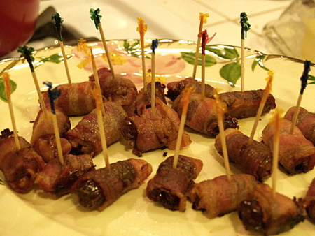 Bacon-Wrapped Date Appetizers Recipe