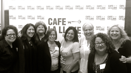 L to R: Alina Bacallao, Maylen Calienes, Betty Porto, Leonor Gaviña, Lucy Vega, Rose Trujillo, myself, Martha Barbee