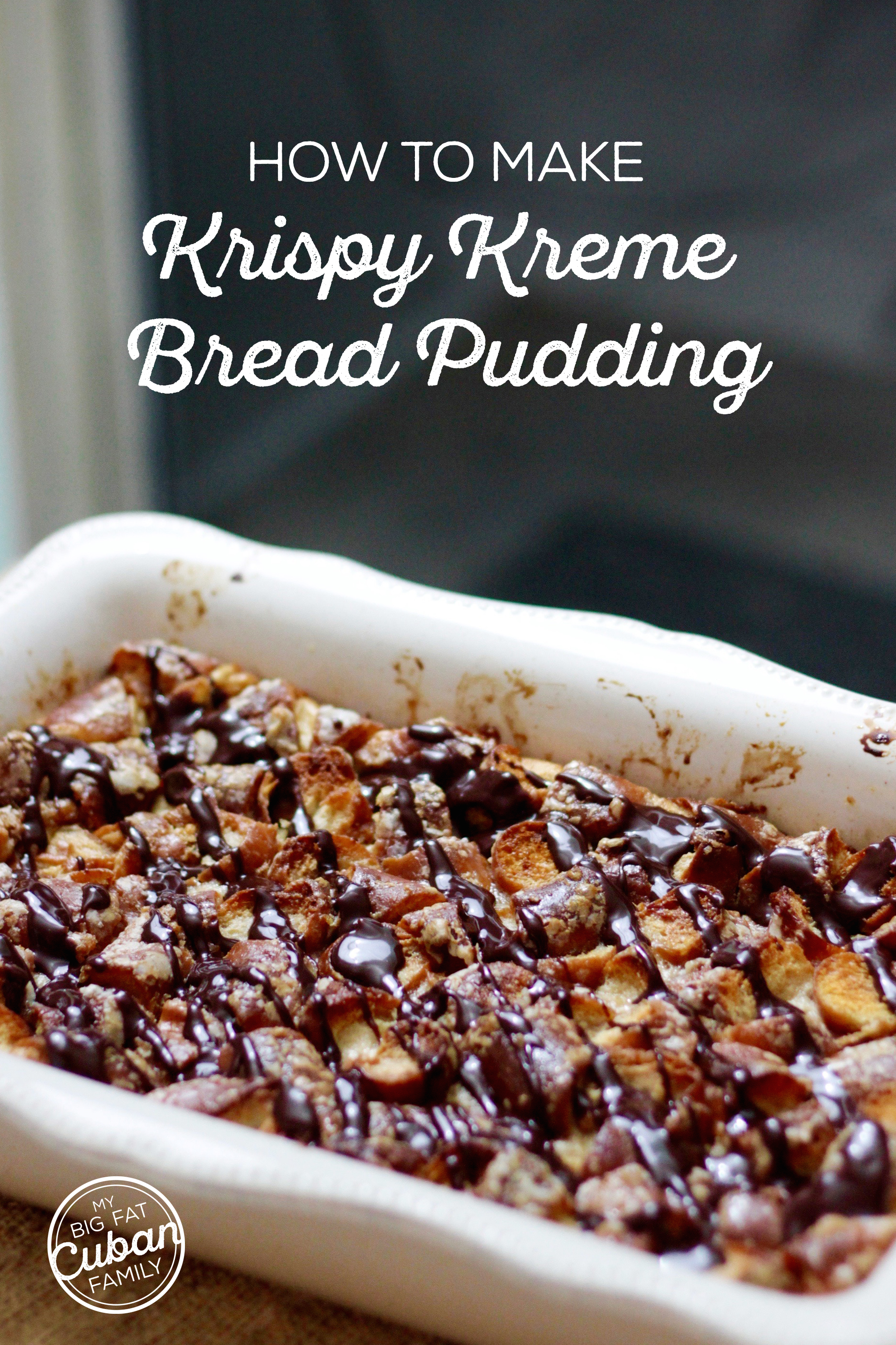How to make Krispy Kreme Bread Pudding. Easy and delicious!