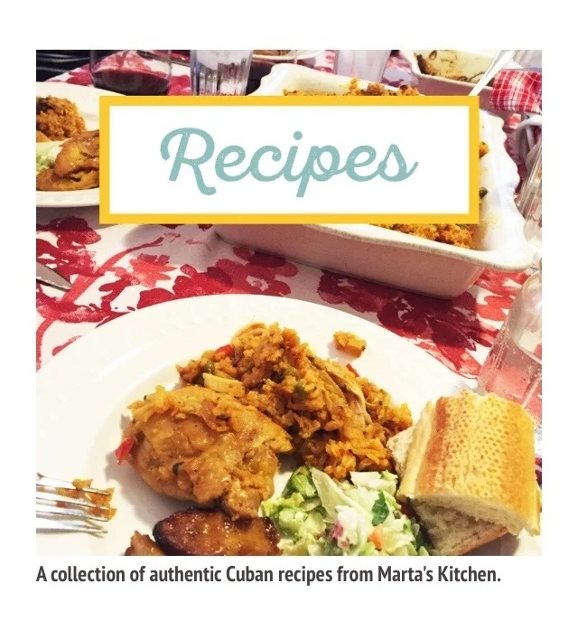 My Big Fat Cuban Family Recipes Page