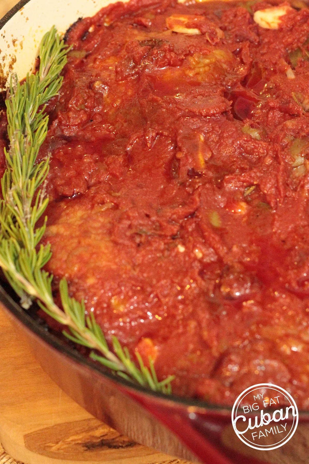 My Big Fat Cuban Family - Chicken Cacciatore Recipe