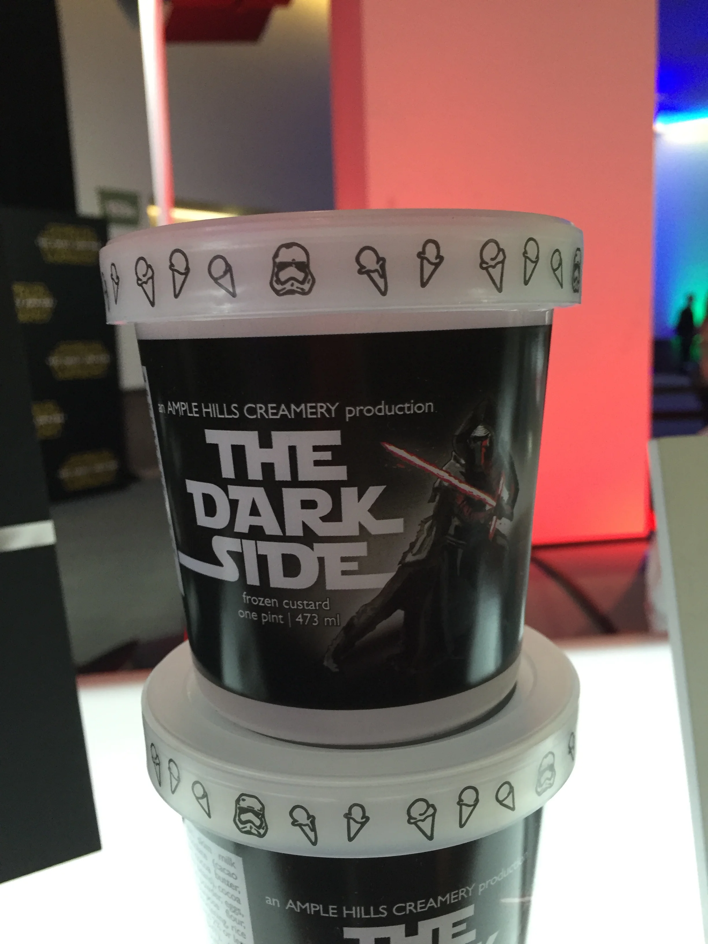 The Dark Side ice cream