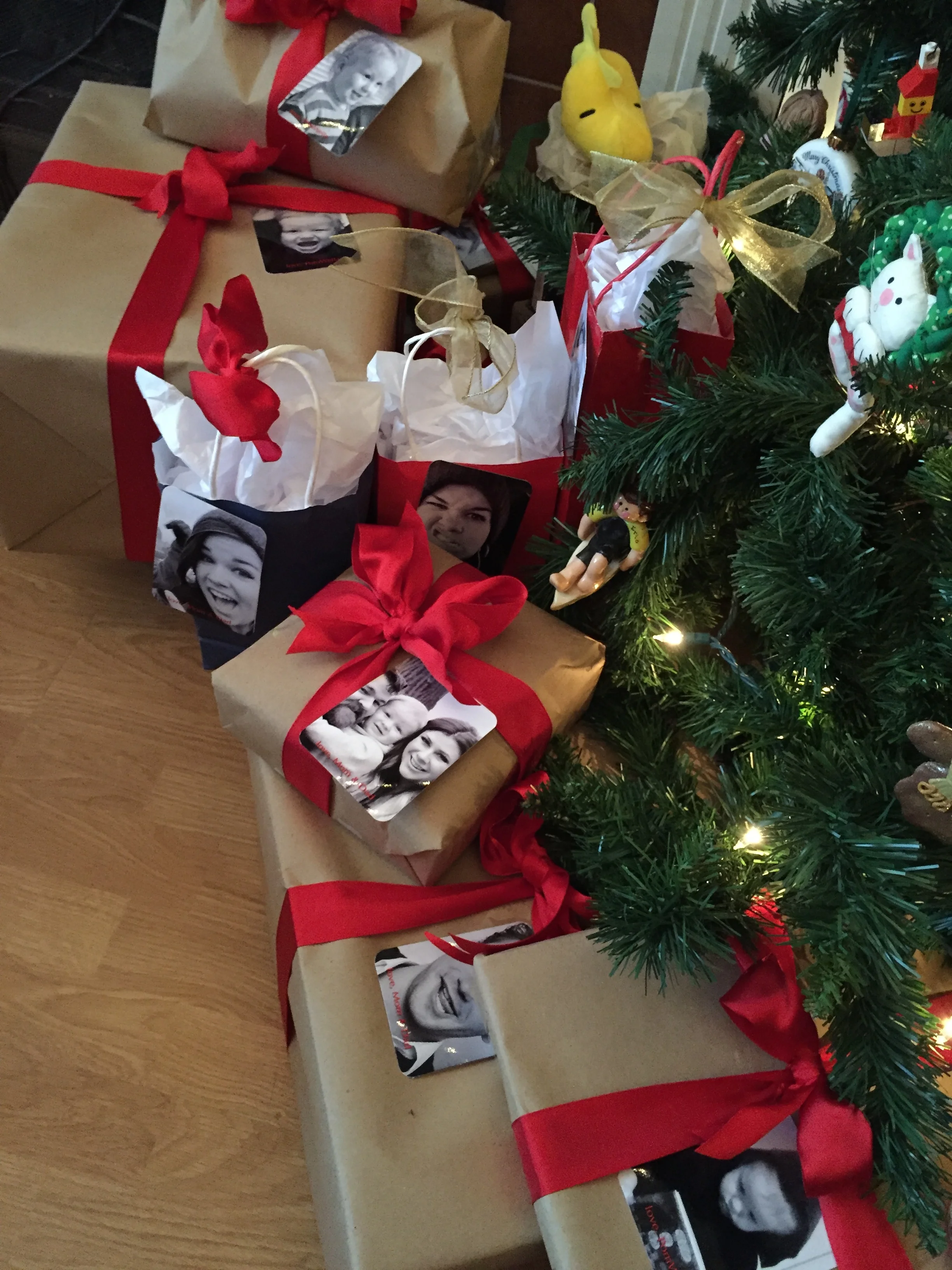 My Big Fat Cuban Family - How to Make DIY Photo Gift Tags