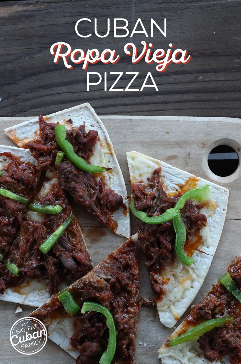 Ropa Vieja Pizza