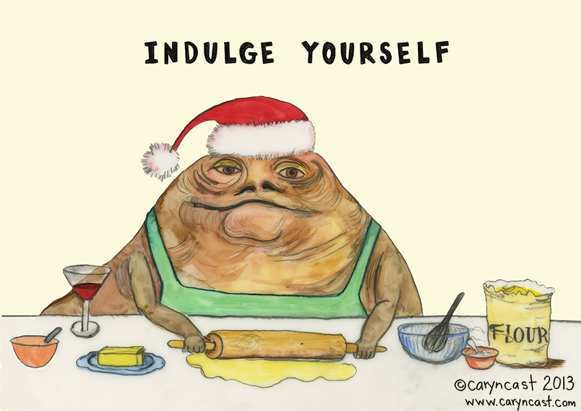 Happy Holidays from Jabba the Hut