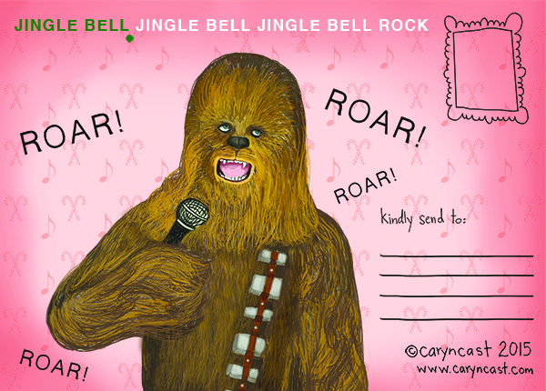 Chewbacca Sings Karaoke