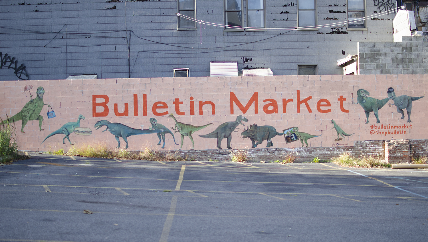 Bulletin Market Mural