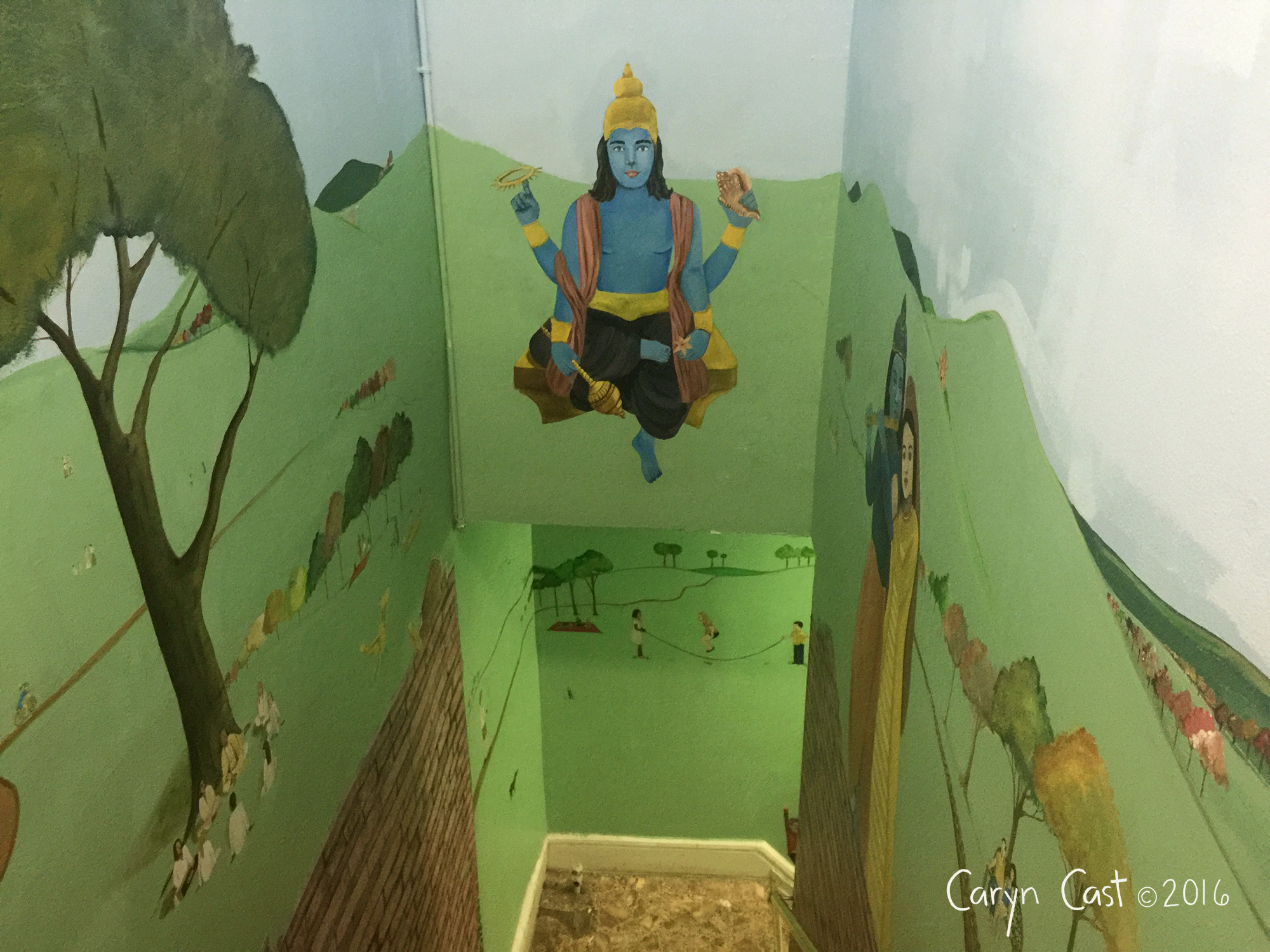 Agora Yoga Mural