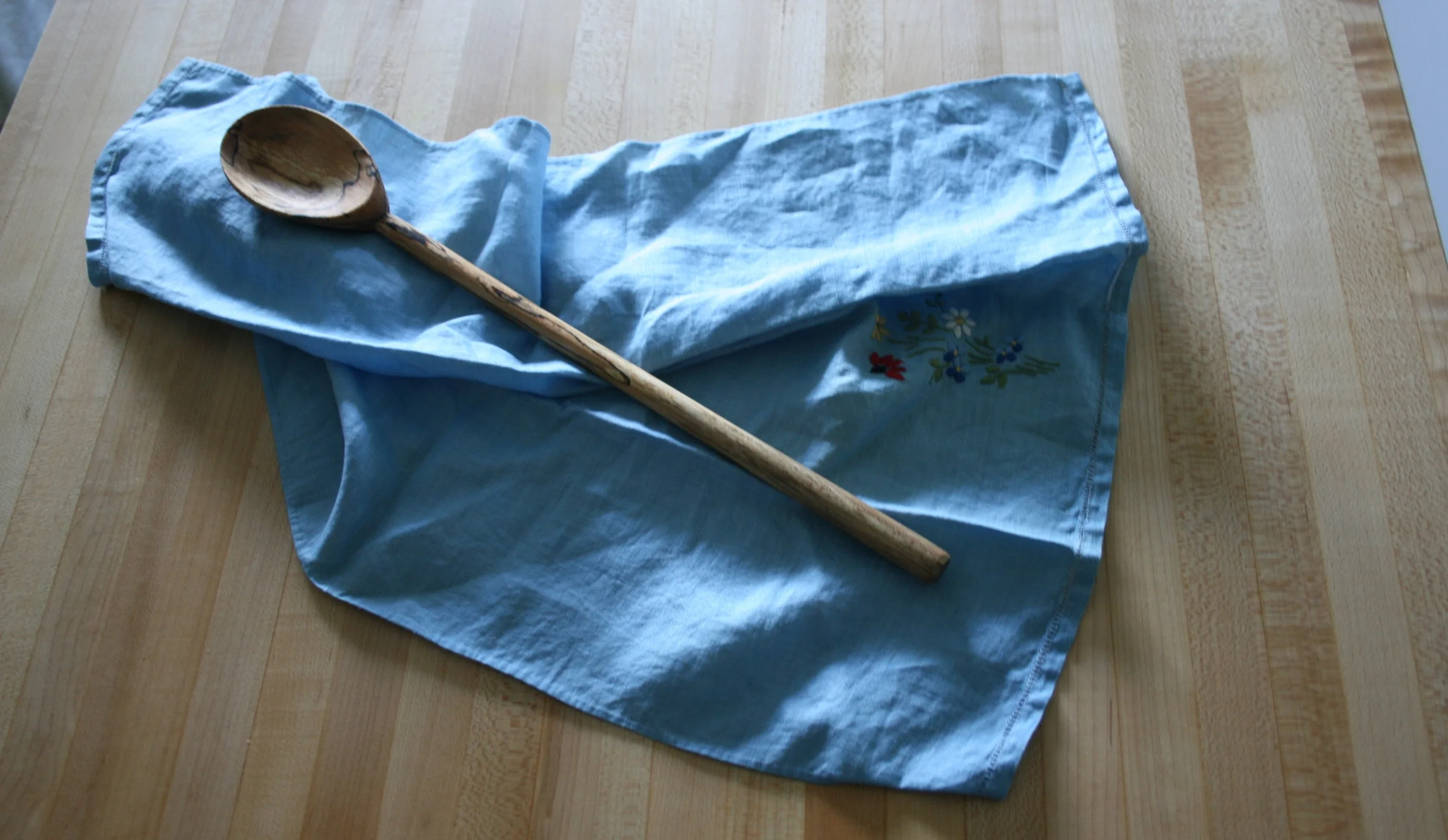  &nbsp; &nbsp; spalted maple everyday spoon 