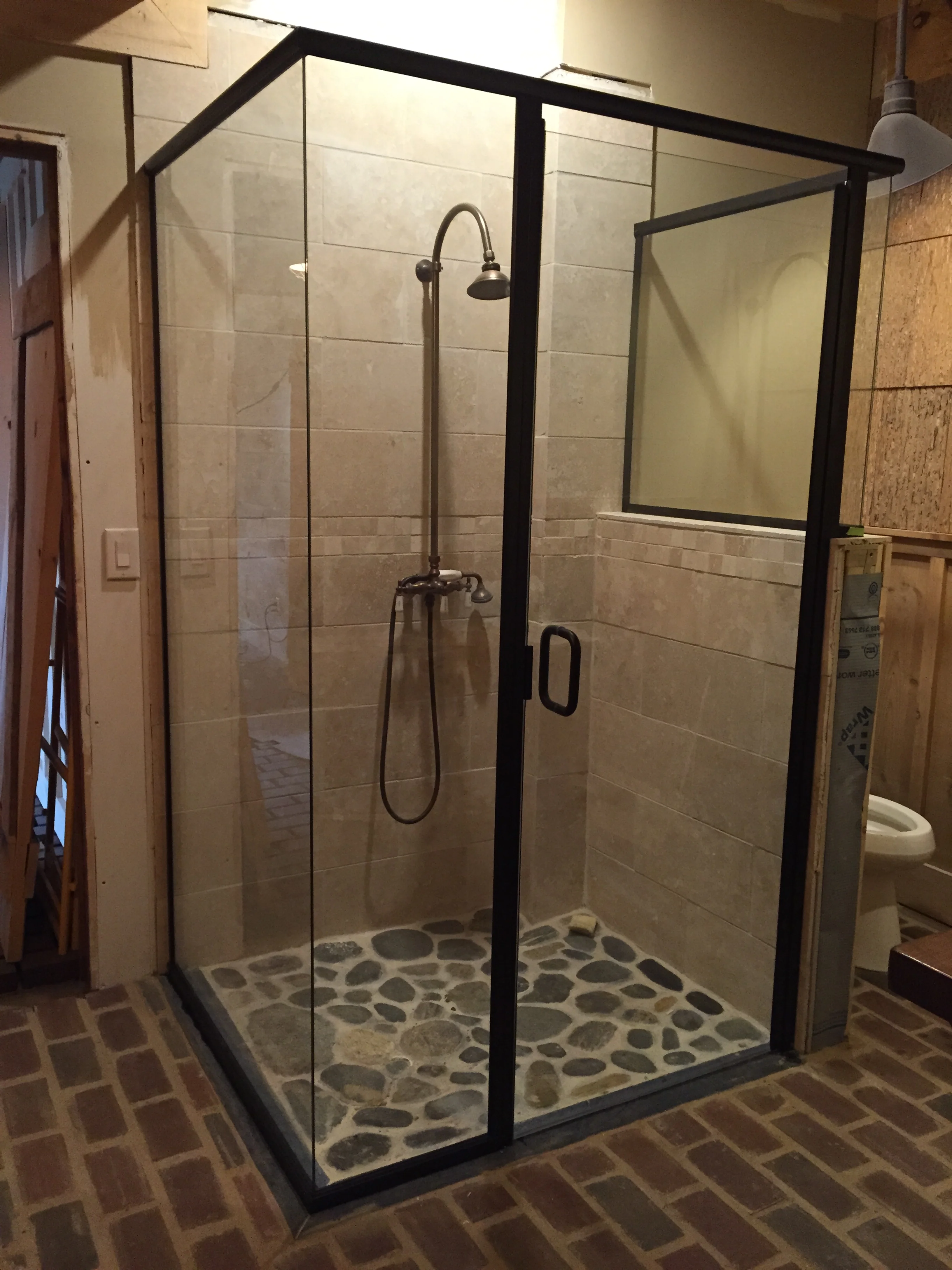Semi frameless