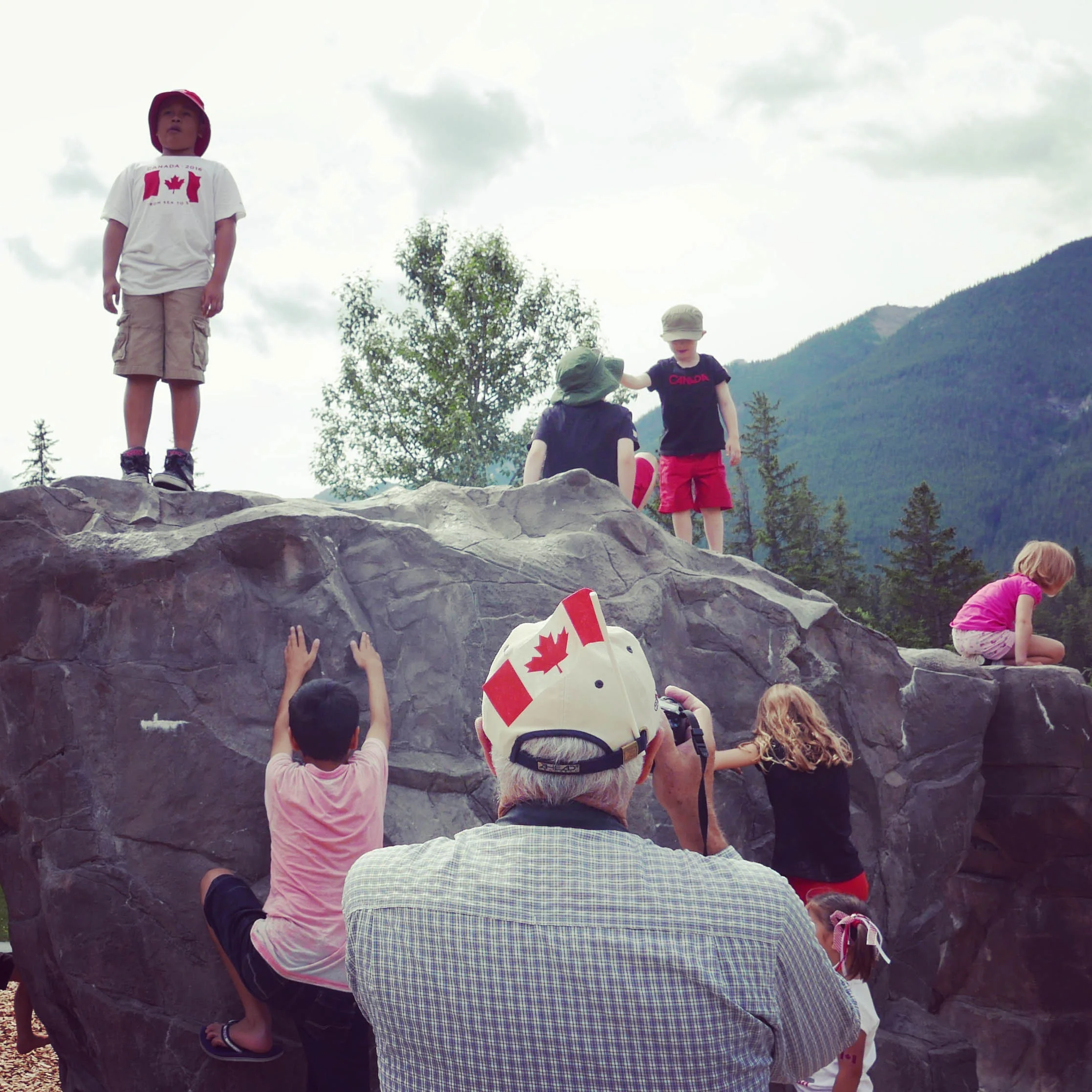 Canada Day celebrations, Banff, Alberta, 2016.