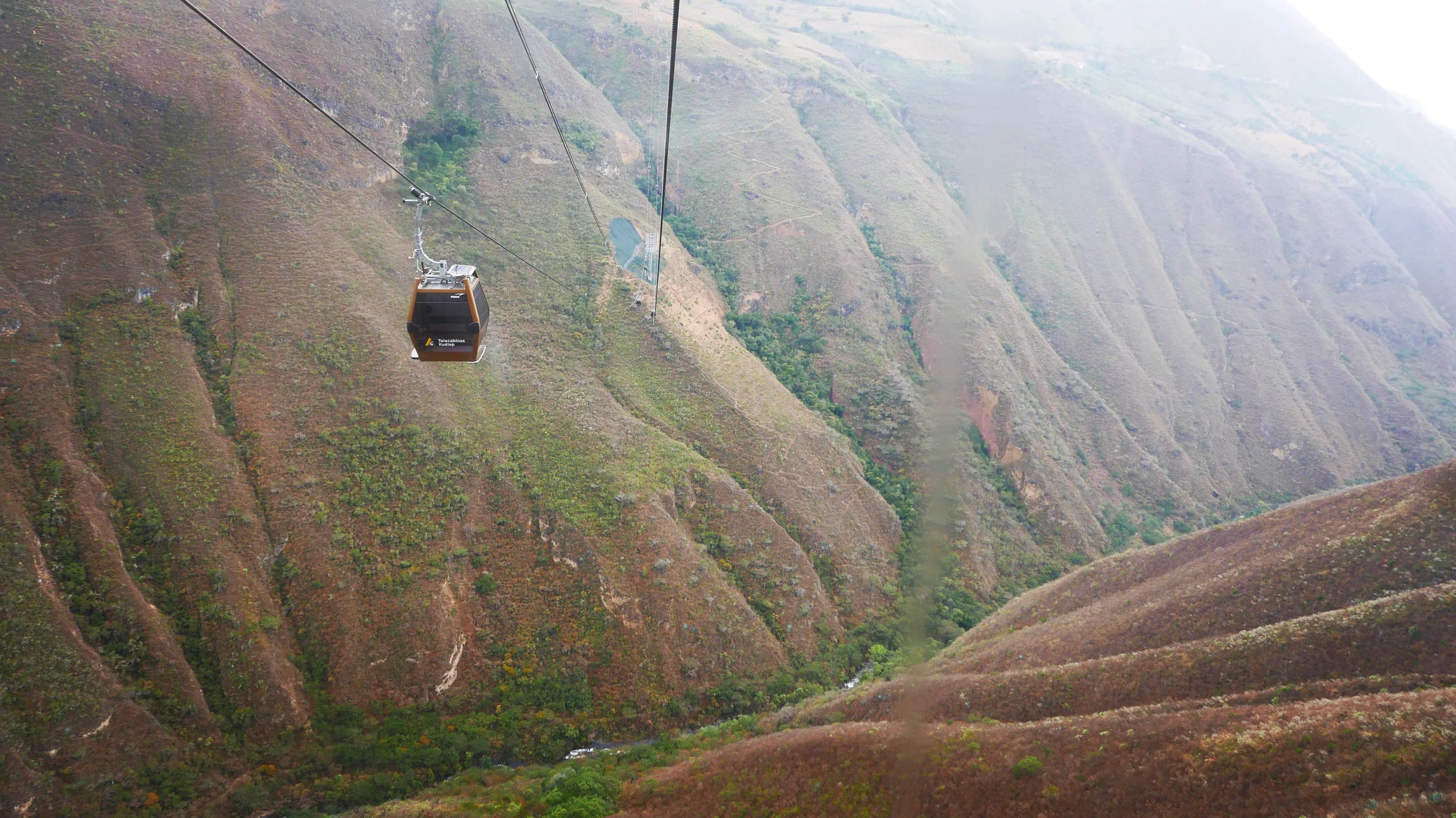 Building Infrastructure is key to managing fragile sites. This new cable car is part of a sustainable plan to open up tourism in Chachapoyas, a region in northern Peru.