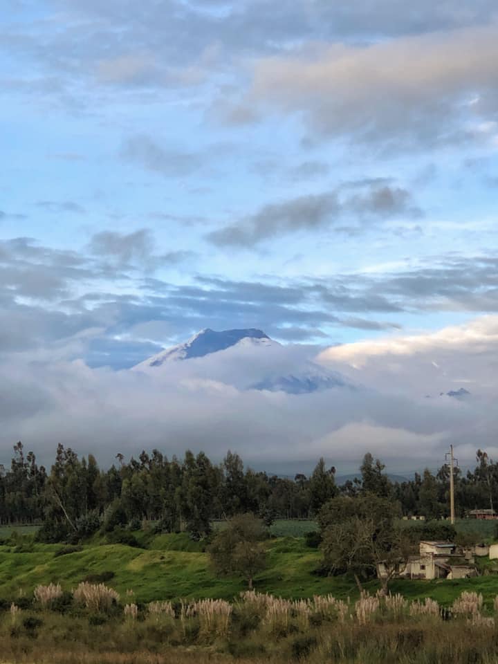  Cotopaxi, often shrouded in clouds. 