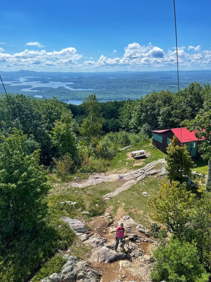  Fun hike up to a fire tower on Red Hill 