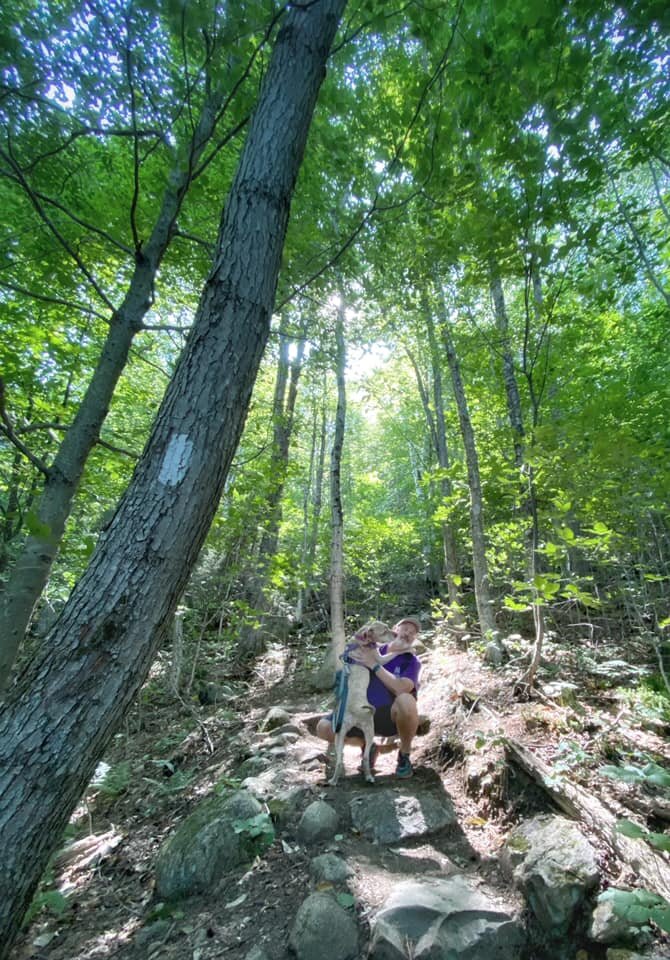  On the Appalachian Trail. Grafton Notch State Park. 