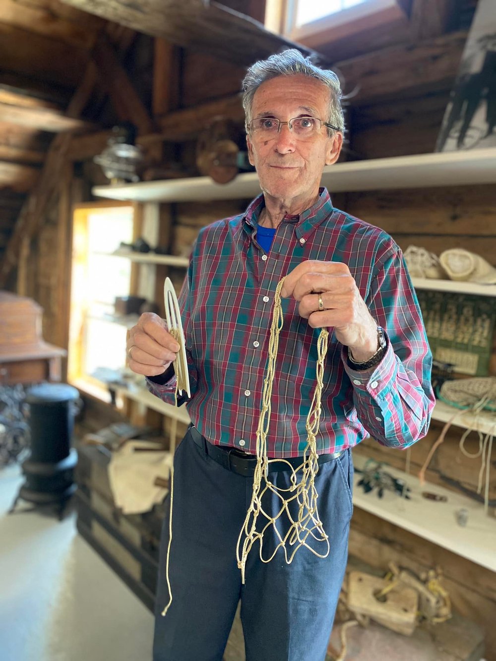  This retired fisherman won a net-knitting speed competition 11 years in a row. 